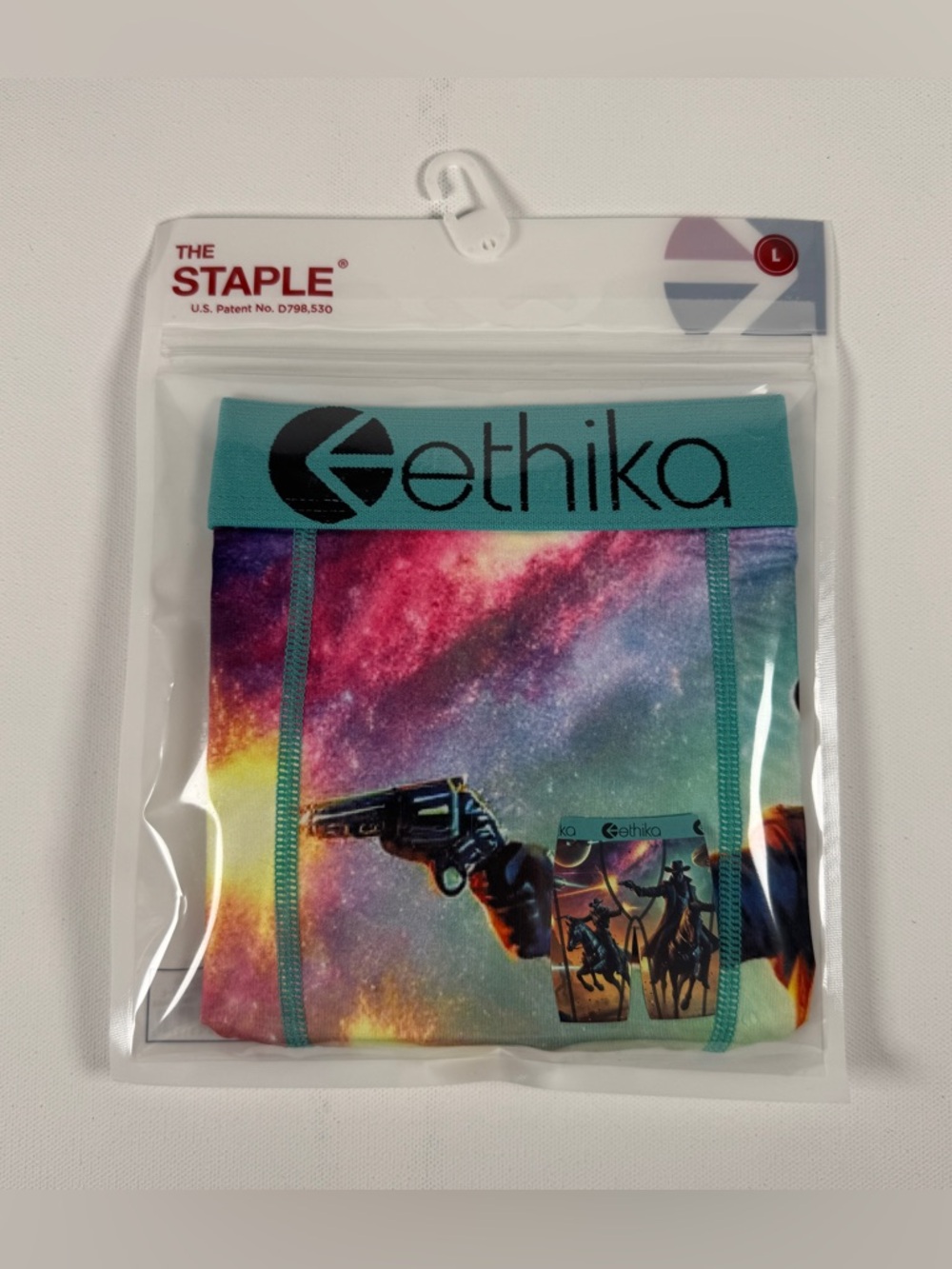 ETHIKA THE STAPLE Cowboy And Space Print Size Large Brand New